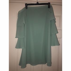 Off the Shoulder Ruffle Dress